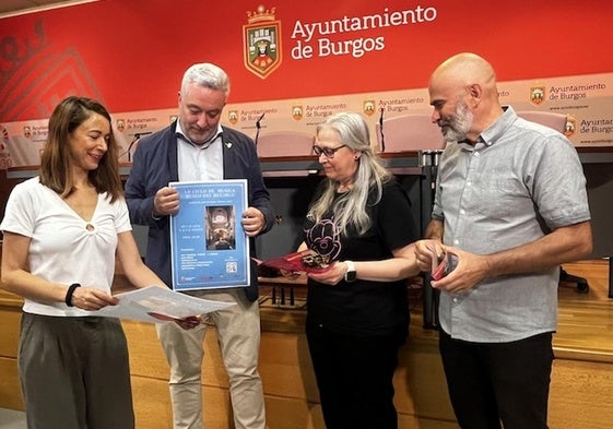 Violeta Ollauri, Carlos Niño, Ana García y Álex Britos.