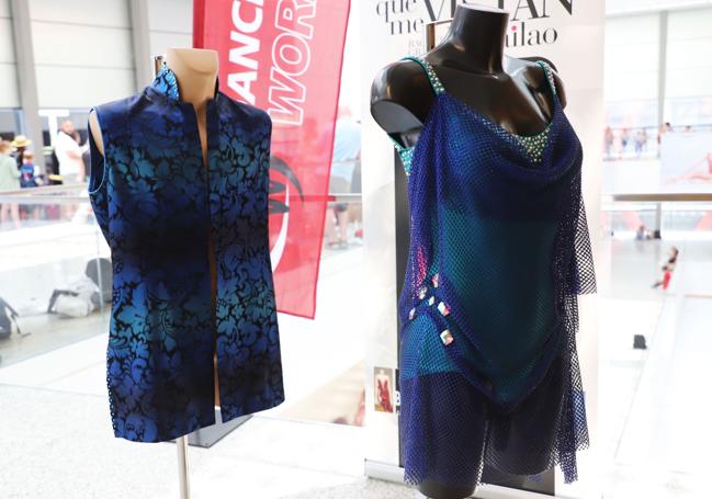 Trajes de la diseñadora burgalesa Raquel Grande.