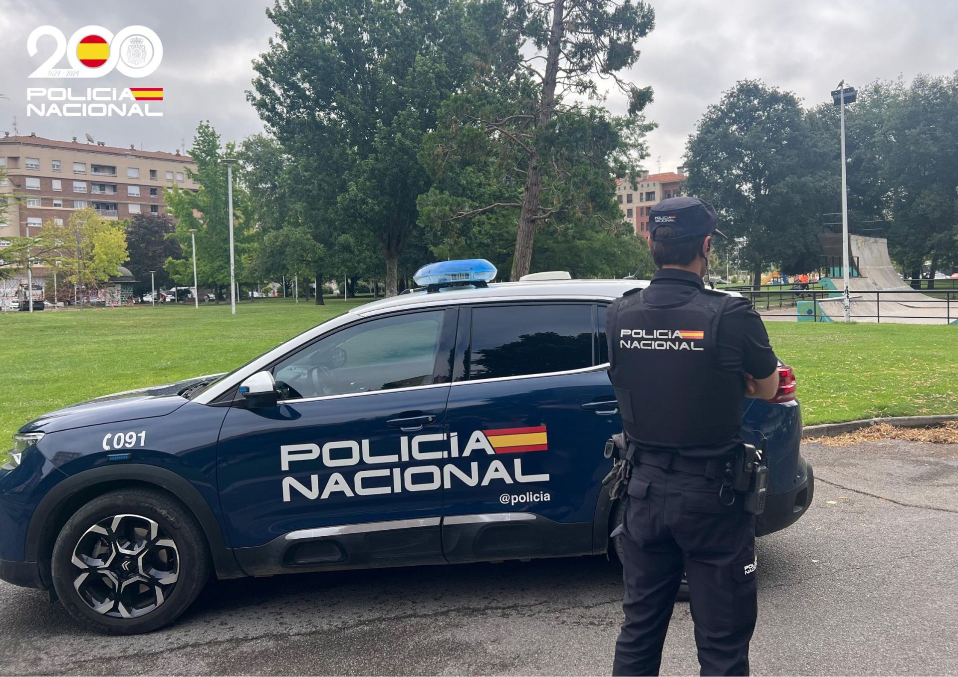 Agente de la Policía Nacional en Miranda de Ebro