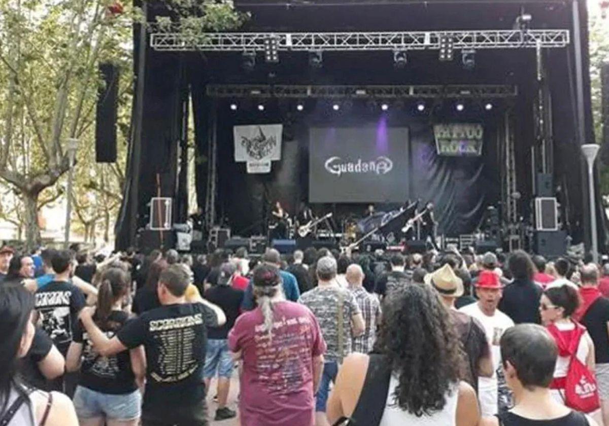 Edición anterior del Zurbaran Rock Burgos.