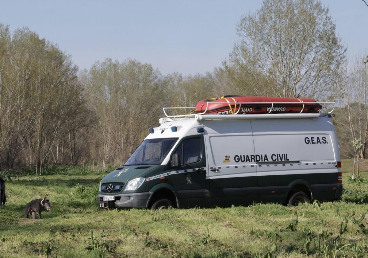 Imagen de archivo de un operativo de búsqueda de la Guardia Civil.