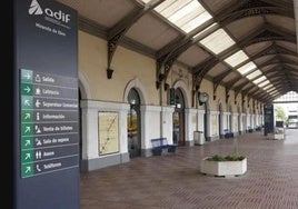 Imagen de archivo de la estación de Miranda de Ebro.
