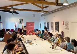Taller Música en la Cocina en Gumiel de Mercado.