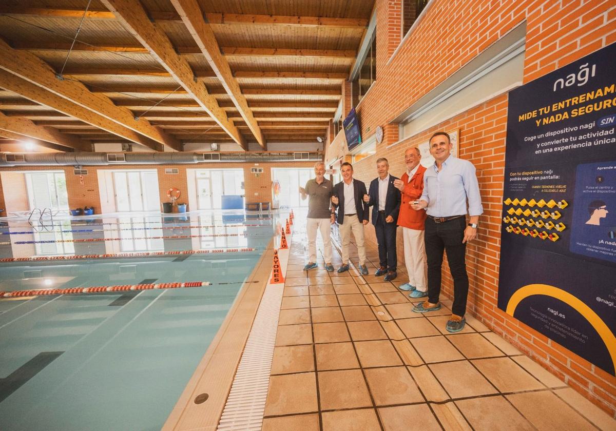 Presentación de la primera piscina inteligente de Castilla y León en Medina de Pomar.