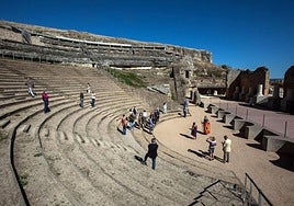 Teatro romano de Clunia.