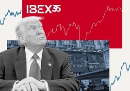 El Ibex 35 amanece con una caída del 0,75% tras el castigo de Trump a la UE con aranceles del 30%