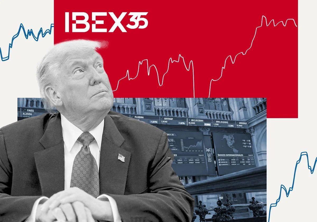 IBEX 35, Trump'ın AB'ye verdiği cezadan sonra% 30 tarifelerle% 0.75 düşüşle şafak