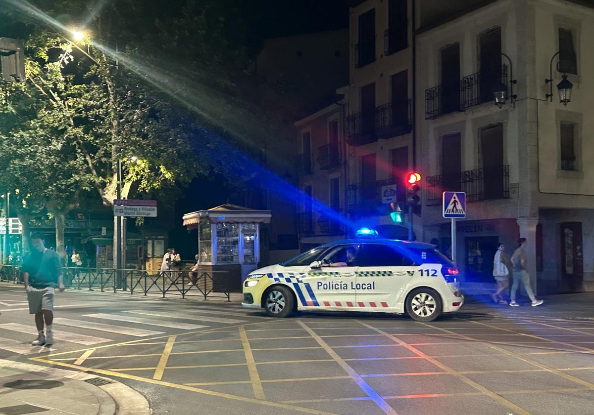 La Policía Local de Aranda de Duero realizó cerca de 100 intervenciones este fin de semana.