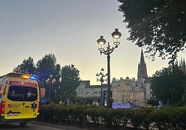 La agresión se produjo en el entorno del puente de Santa María.