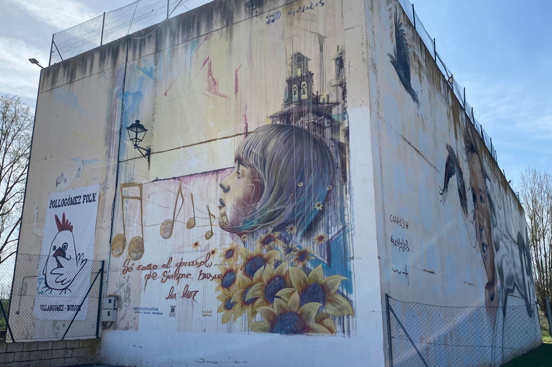 'La música y la literatura', dedicado a Óscar Esquivias. realizado por Goyo (La Compañía de Mario).