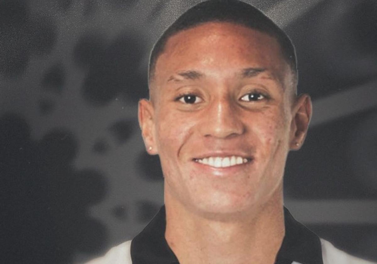 Mateo Mejía, nuevo delantero del Burgos CF.