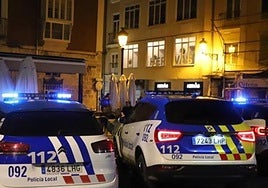 Imagen de archivo de patrullas de la Policía Local de Burgos.