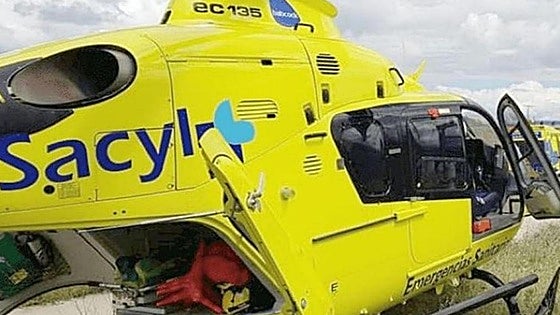 Rescatan a un ciclista herido grave en Burgos tras una caída en una zona compleja de La Yecla