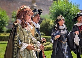 Los trajes de época no faltarán en la Fiesta Barroca de Lerma.