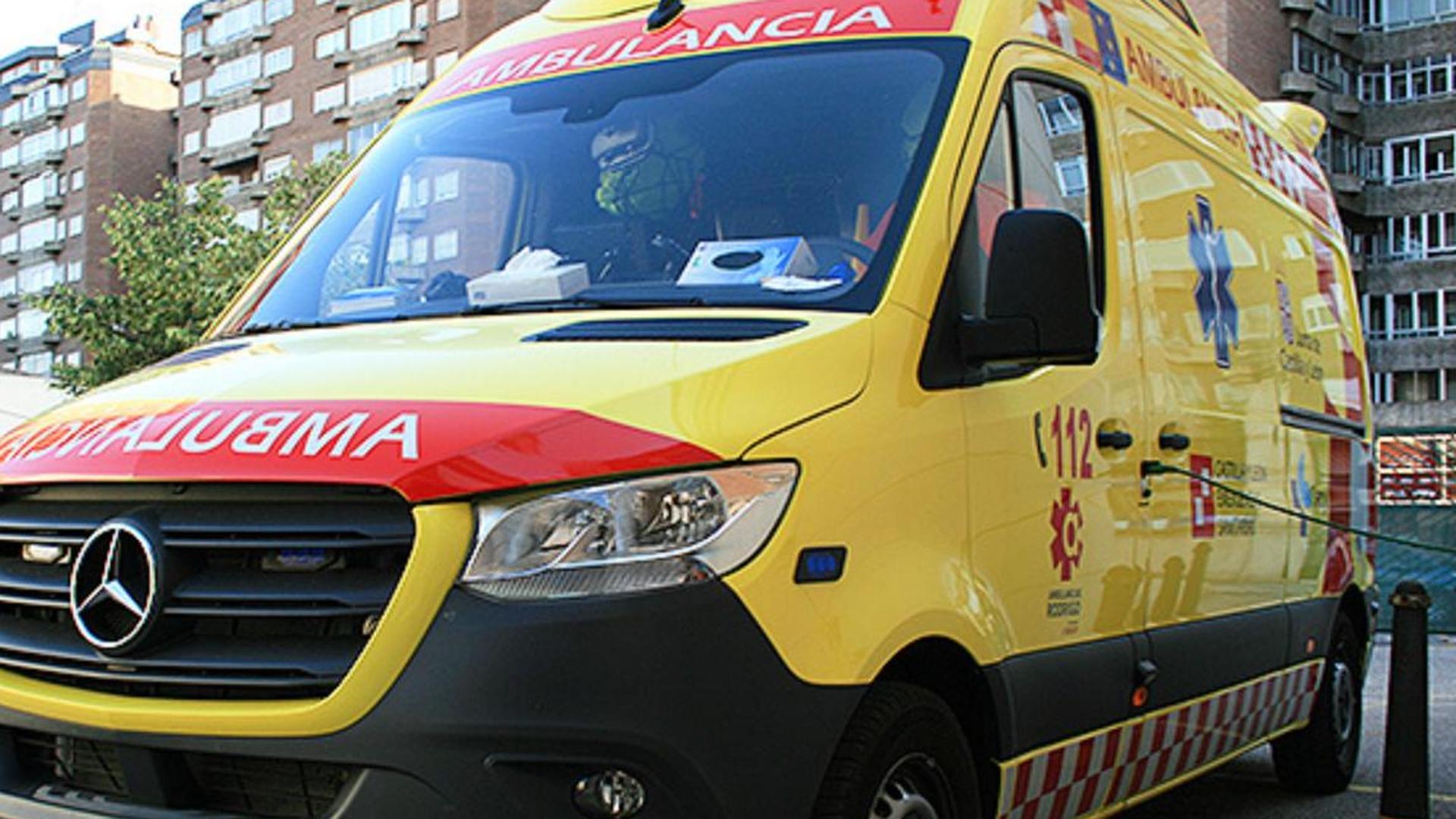 Herido un ciclista en un accidente con un turismo en Burgos
