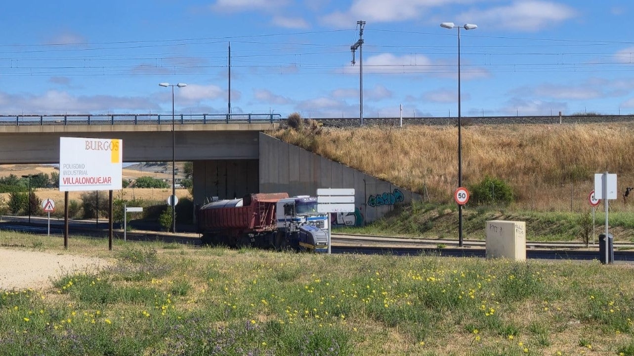 La calle Laredo llevaba días cortada, pero no está rotonda.