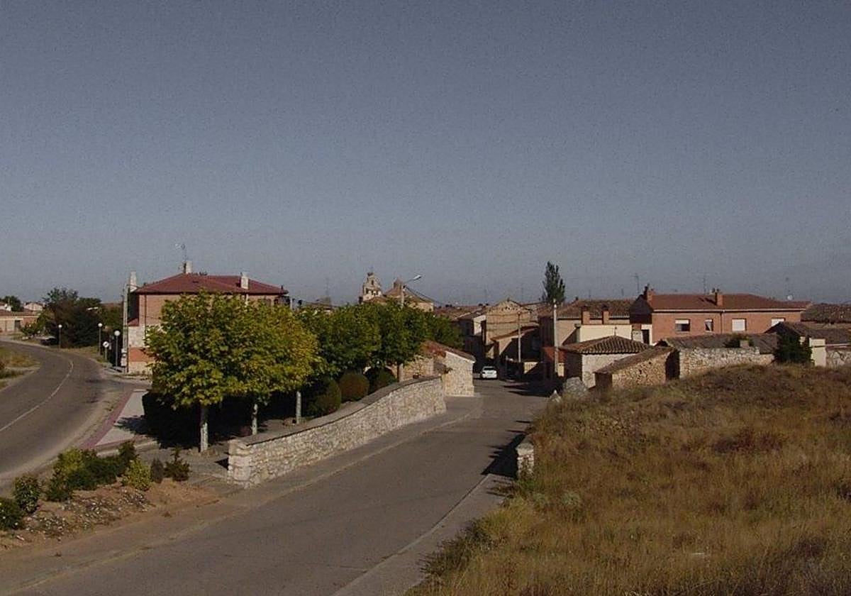 Vista de Campillo de Aranda, en Burgos.