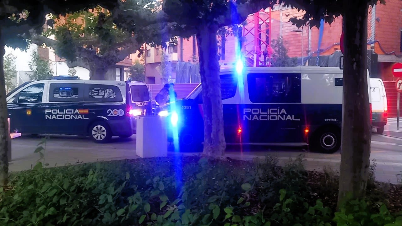 Así ha sido en imágenes la operación policial que ha sorprendido a Aranda