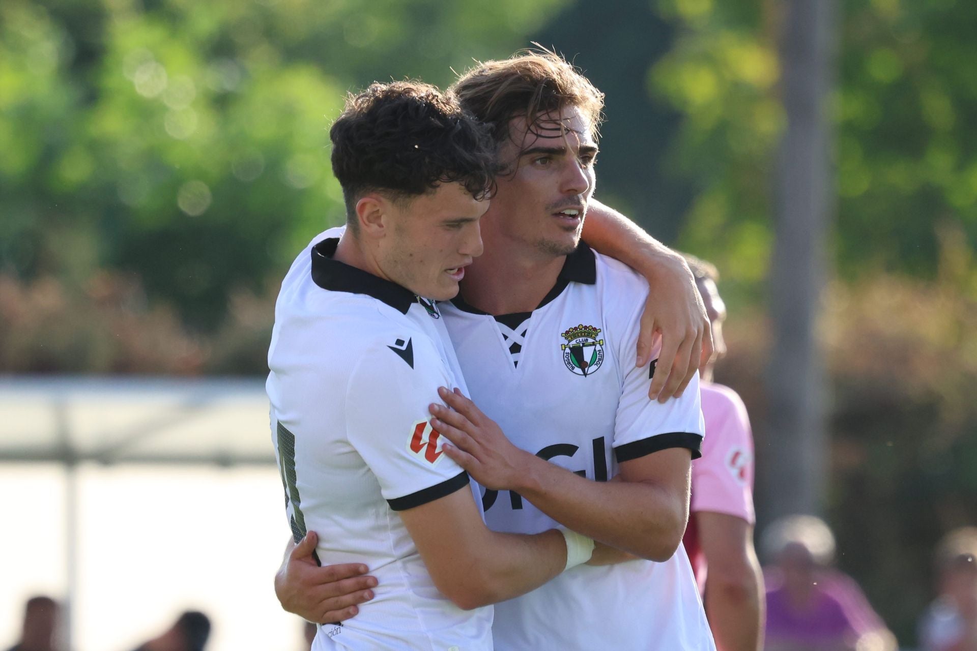 Todas las imágenes del tercer partido de pretemporada del Burgos CF