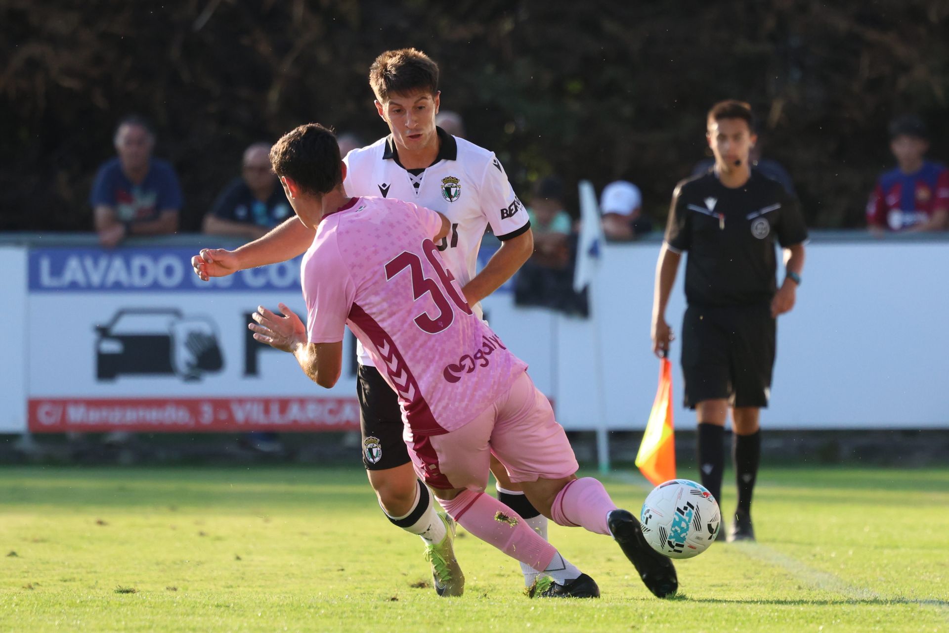 Todas las imágenes del tercer partido de pretemporada del Burgos CF