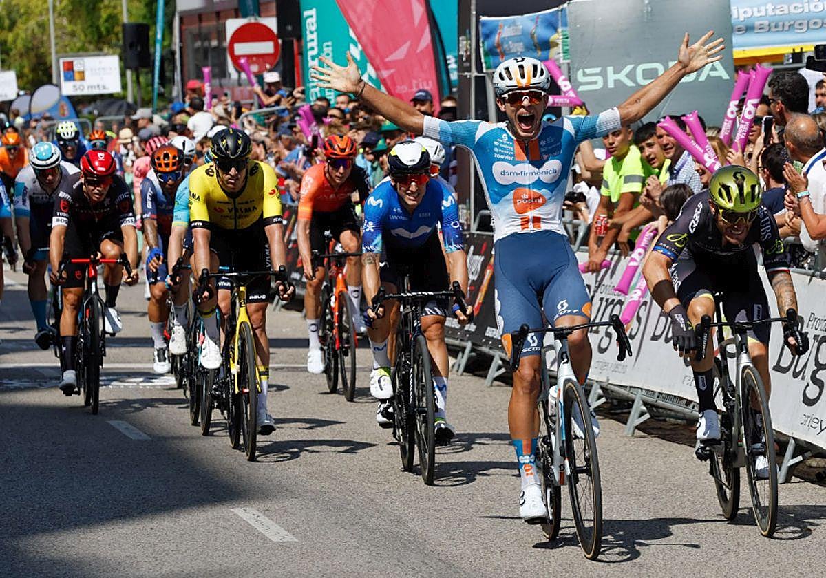 Etapa de la pasada edición de la Vuelta a Burgos.
