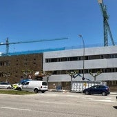 Edificio de Policía Local y Bomberos en Burgos.