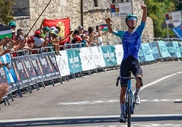 Léo Bisiaux se impone en Valpuesta y se convierte en nuevo líder de la Vuelta a Burgos