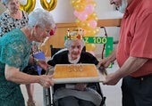 Los 100 años de Nieves, la telefonista que fue el alma de un pueblo de Burgos