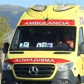 Imagen de archivo de una ambulancia del SACYL.