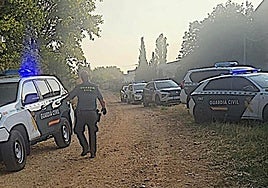 Operativo de búsqueda del hombre en la zona de Melgar.
