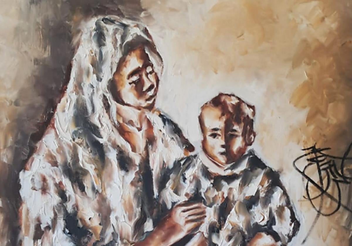 Imagen de una de las obras de Marisa Díez.