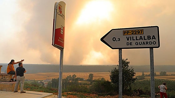 Los Bomberos de Burgos envían efectivos para luchar contra los incendios en Guardo