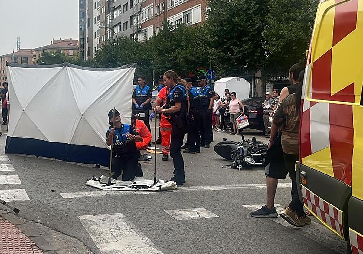 Imagen del accidente