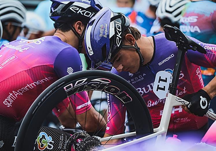 Daniel Cavia será el sprinter del equipo morado.