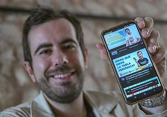 Martín Pérez, químico burgalés y divulgador científico.