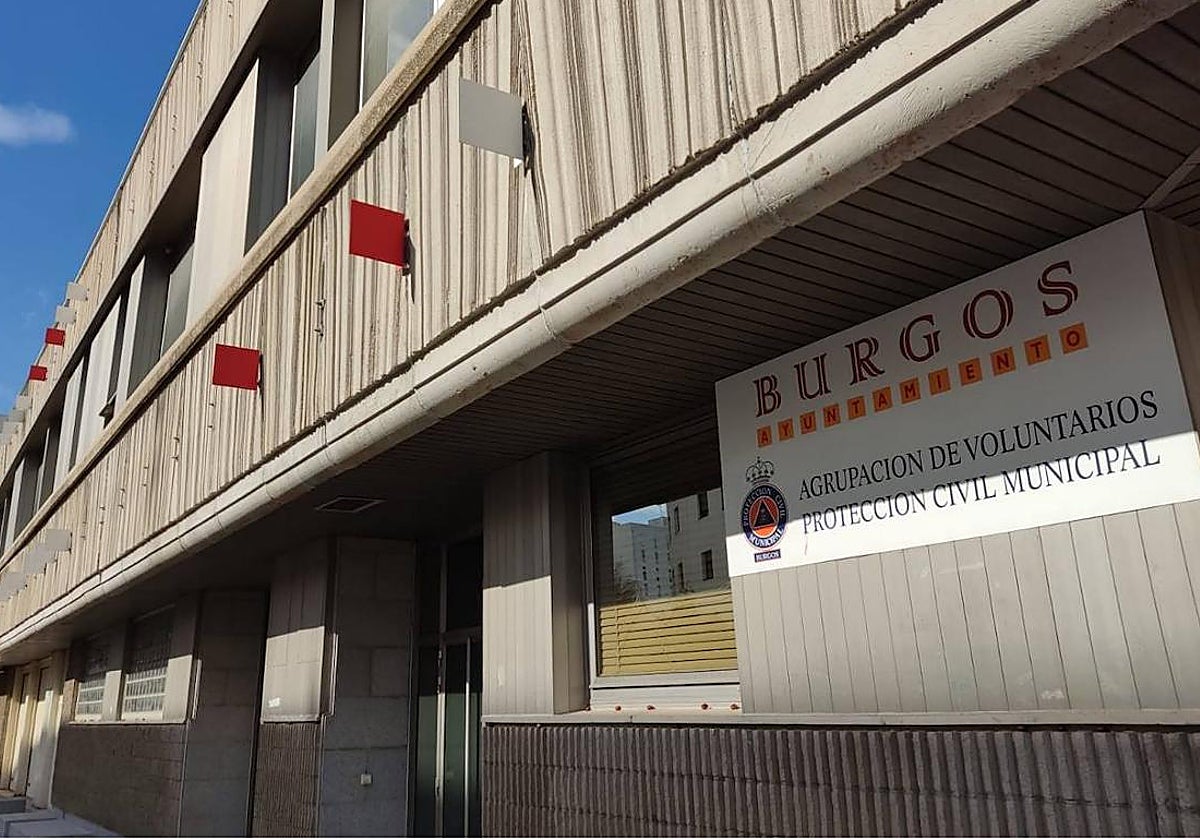 Sede de la agrupación de voluntarios de Protección Civil.