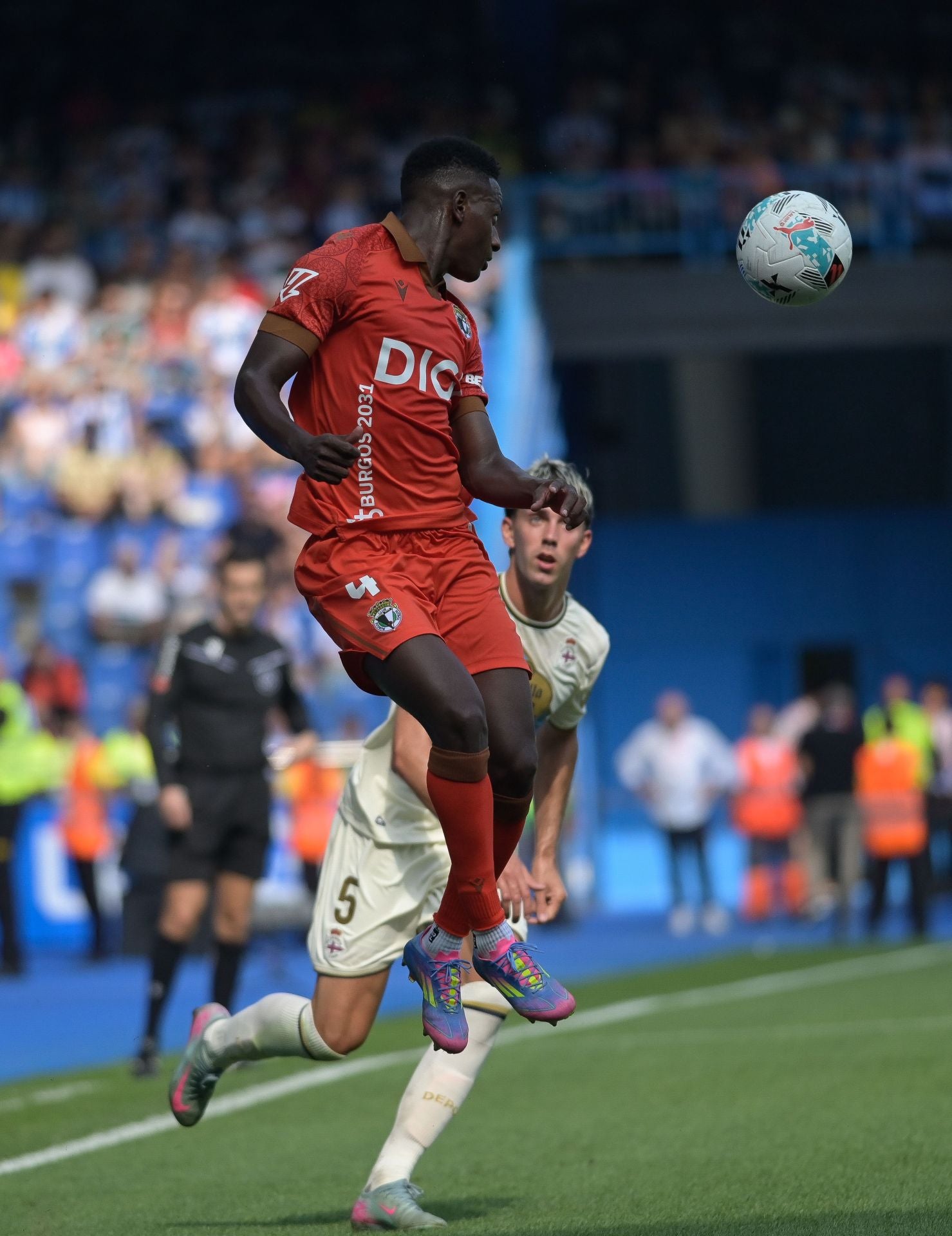 Así ha sido en imágenes el empate entre el Deportivo y el Burgos CF