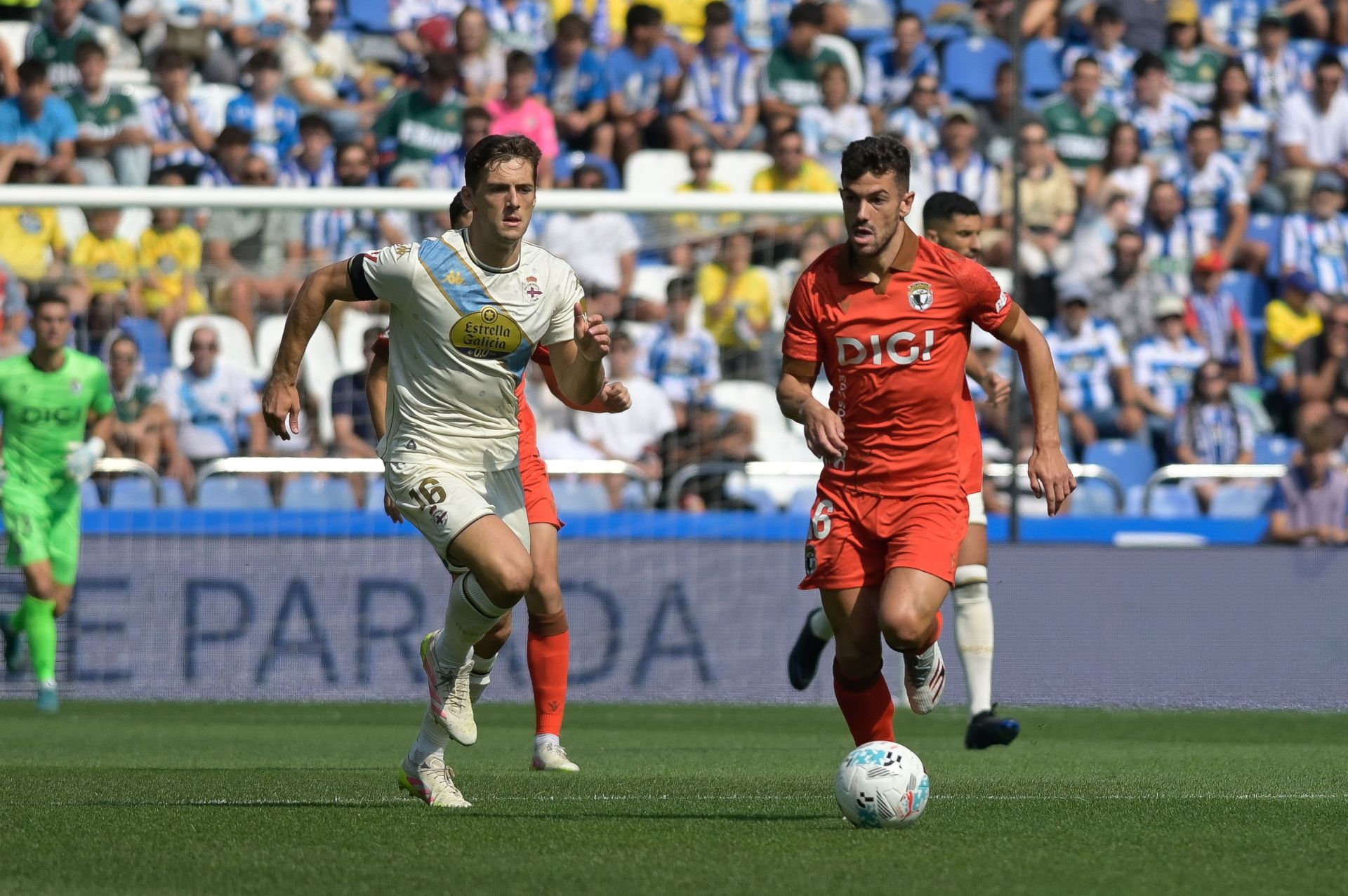 Así ha sido en imágenes el empate entre el Deportivo y el Burgos CF