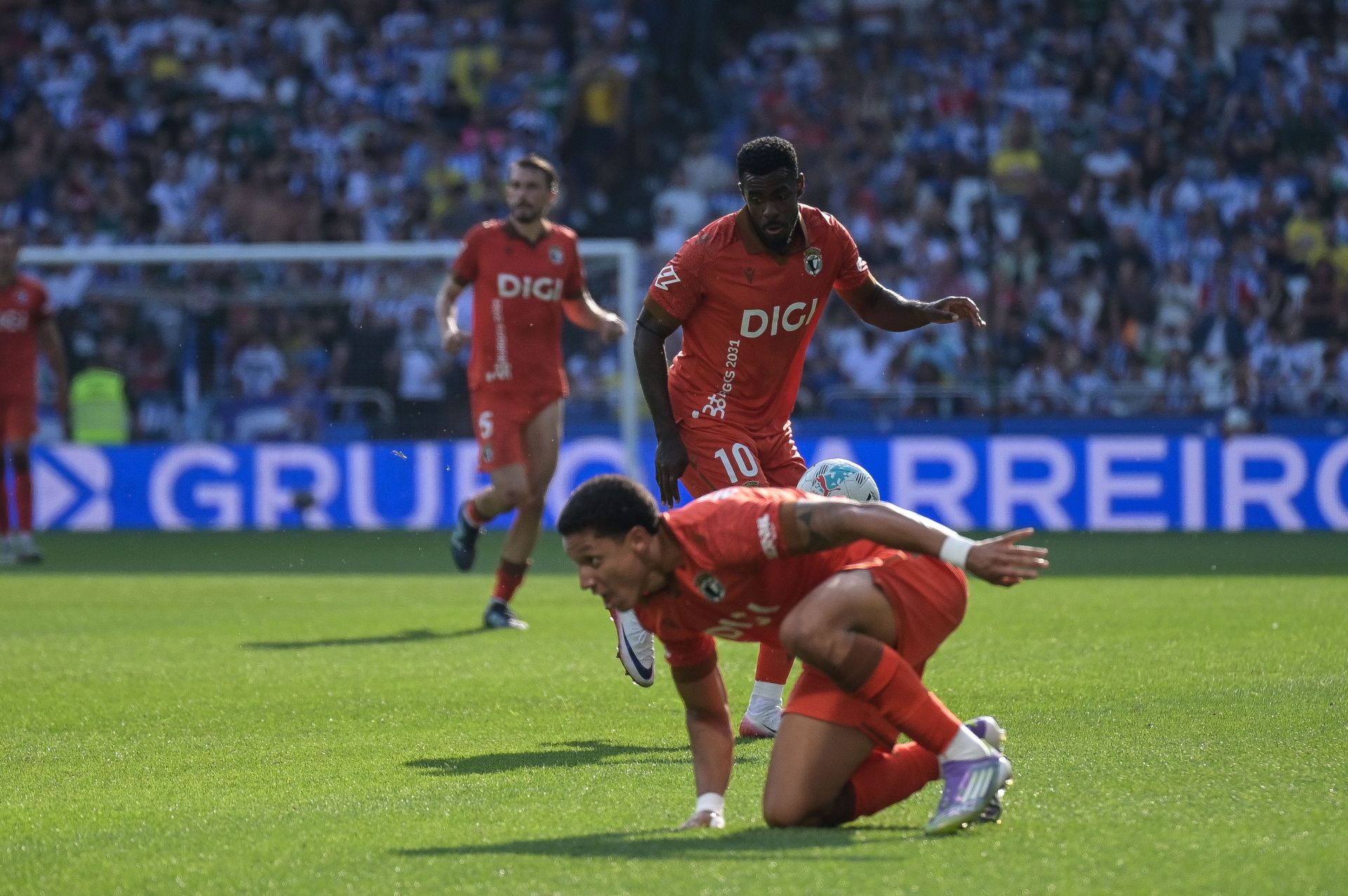 Así ha sido en imágenes el empate entre el Deportivo y el Burgos CF