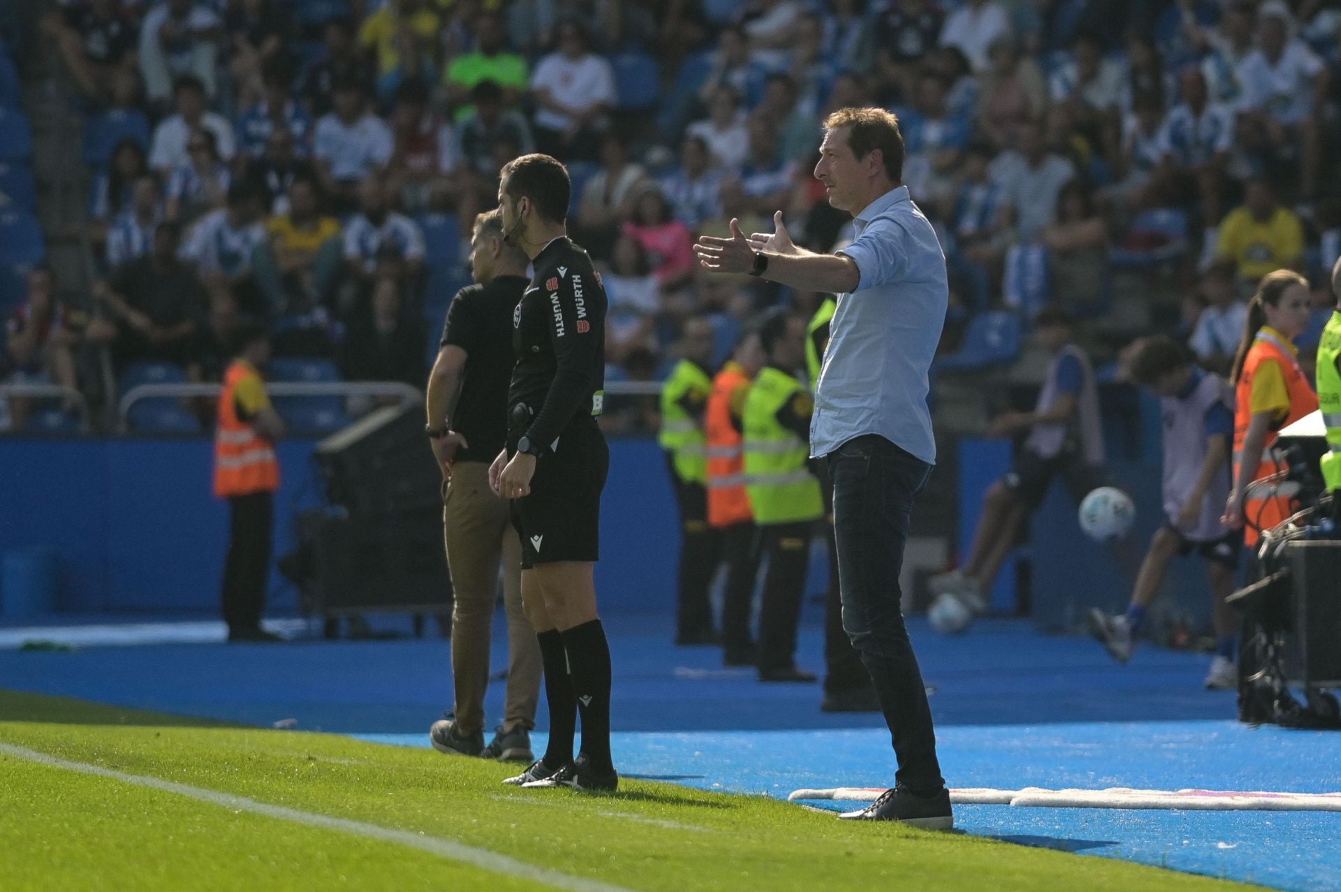 Así ha sido en imágenes el empate entre el Deportivo y el Burgos CF