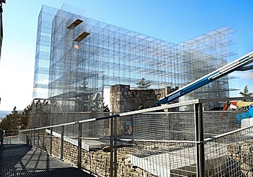 El renovado Castillo de Burgos se podrá visitar mientras se realizan las últimas obras