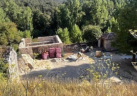 Obras que se llevan a cabo en San Pedro de Arlanza.