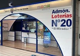 Administración de Burgos donde se ha validado el boleto.