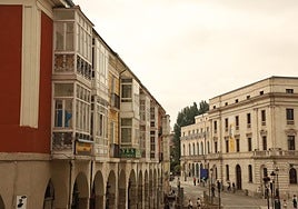 Imagen del cielo de Burgos este viernes 29 de agosto.