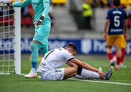 El Burgos CF perdonó numerosas ocasiones en Andorra.