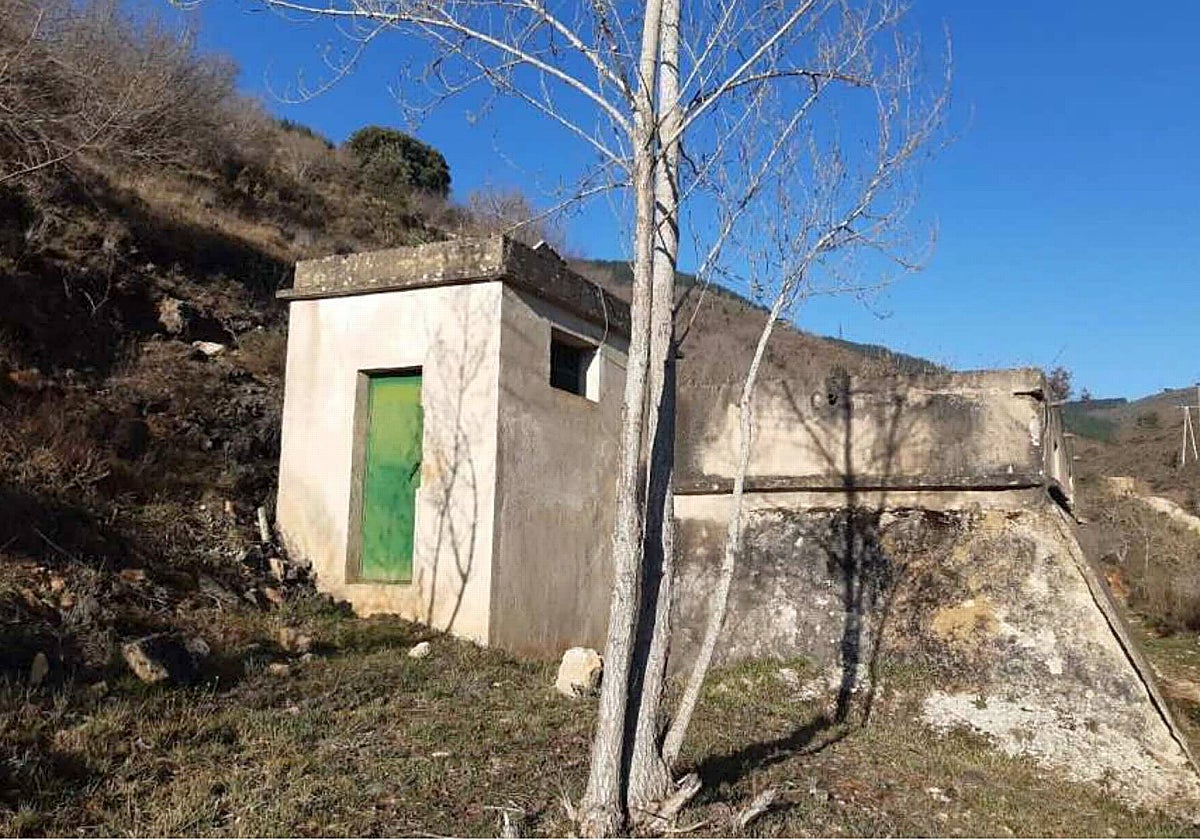 Estado actual del depósito de Covanera.