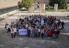 Acto de bienvenida de estudiantes internacionales en la UBU.
