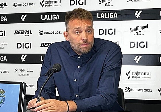 Miguel Pérez Cuesta, Michu, en la comparecencia.