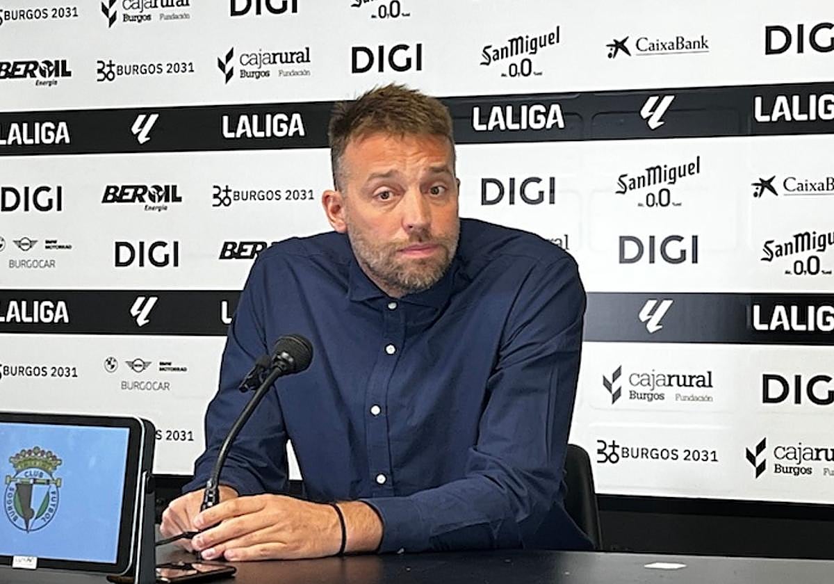 Miguel Pérez Cuesta, Michu, en la comparecencia.