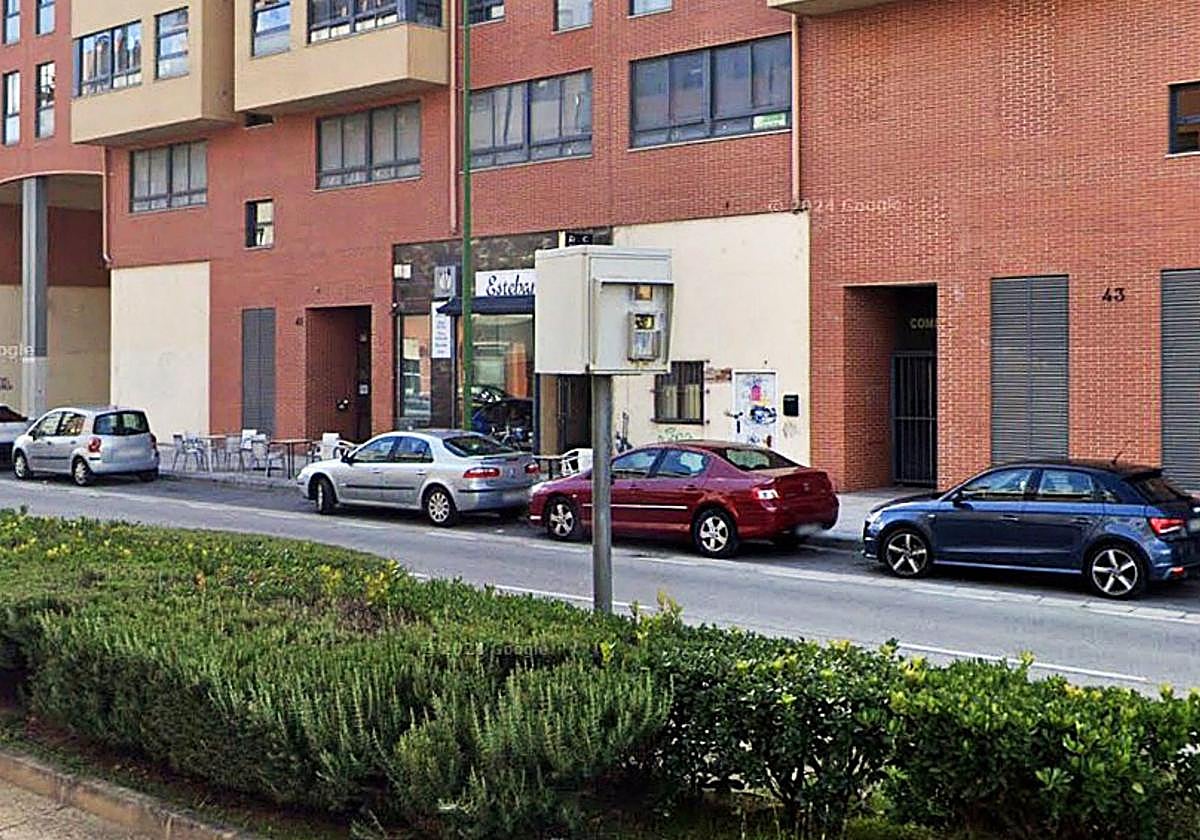 Radar de la calle Esteban Saez de Alvarado.